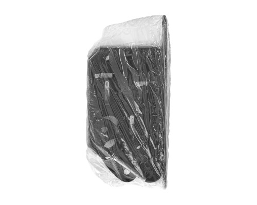 B08981.50.93 AGB (АГБ) Защелка врезная WC для раздвижных дверей (черный) SCIVOLA TRE