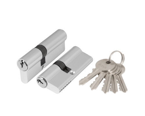 Цилиндровый Ajax (Аякс) механизм (AX100/80) AX1000Key80 (30+10+40) CP хром