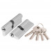 Цилиндровый Ajax (Аякс) механизм (AX200/60) AX2000Key60 (25+10+25) CP хром