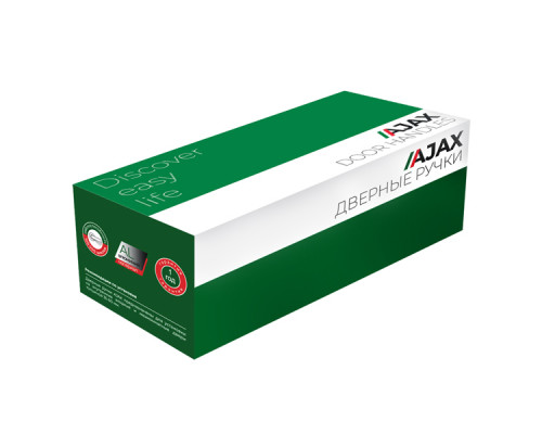 Ручка Ajax (Аякс) раздельная K.JK51.ERGO (ERGO JK) ABG-6 зелёная бронза