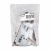 Корпус Ajax (Аякс) врезного замка с ручками на планке KIT А7-5555/3 W/B MOS