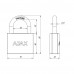 Замок Ajax (Аякс) навесной PD-0163 (PD-01-63) 3 key англ.