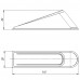 Фиксатор Ajax (Аякс) двери DSF-110 прозрачный