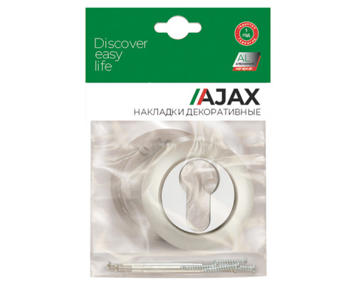 Накладка Ajax (Аякс) под цилиндр ET.R.JR54 (ET JR) CF-17 кофе