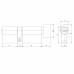 Цилиндровый Ajax (Аякс) механизм (AZ202/70) AZ2002Knob70 (30+10+30) CP хром