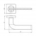 Ручка Ajax (Аякс) раздельная K.JK51.SPLINE (SPLINE JK) SN/CP-3 матовый никель/хром