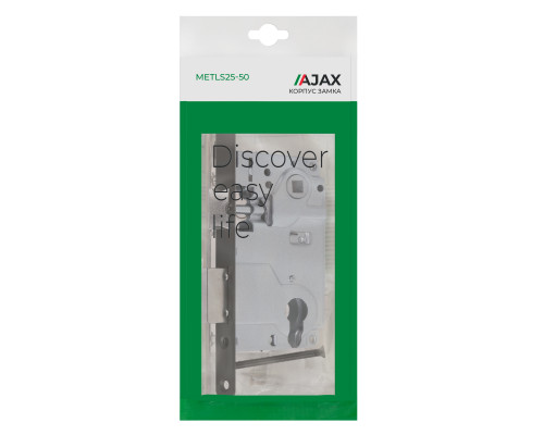 Корпус Ajax (Аякс) замка METLS25-50 SN мат.никель