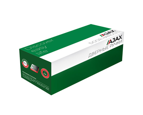 Ручка Ajax (Аякс) раздельная K.JK51.ERGO (ERGO JK) BL-24 черный