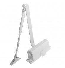Доводчик Ajax (Аякс) дверной DCTR15-60 hold open WH белый