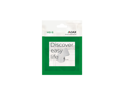 Ручка-кнопка Ajax (Аякс) мебельная MB-B-001 CP хром