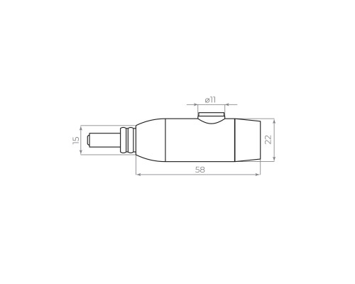Замок Ajax (Аякс) навесной PD-0665-KEY