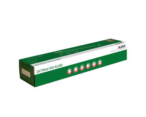 Доводчик Ajax (Аякс) дверной DCTR40-100 slide BL черный