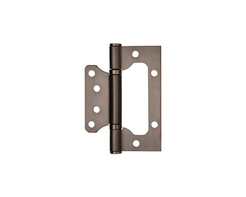 Петля Ajax (Аякс) универсальная без врезки IN4000W GR (100/P-2B 100x2,3) графит