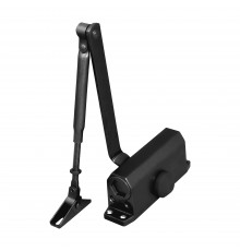 Доводчик Ajax (Аякс) дверной DCTR50-100 (TDR-100) 50-100кг BL черный