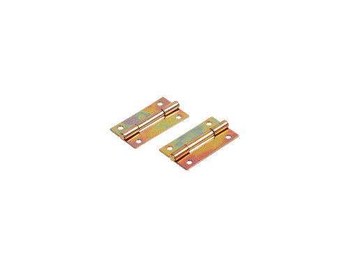 Петля Ajax (Аякс) карточная универсальная LM/IN22x35x1U YZN желтый цинк (2 шт)