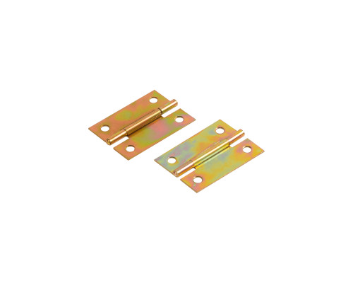 Петля Ajax (Аякс) карточная универсальная LM/IN33x48x1U YZN желтый цинк (2 шт)