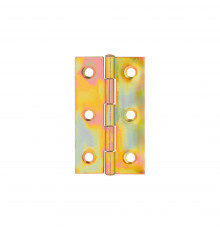 Петля Ajax (Аякс) карточная универсальная LM/IN30x50x1U YZN желтый цинк (2 шт)