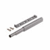 Толкатель Ajax (Аякс) мебельный пластиковый DMP-85/14P Grey серый