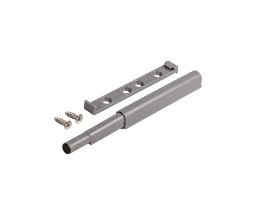 Толкатель Ajax (Аякс) мебельный пластиковый DMP-85/14P Grey серый