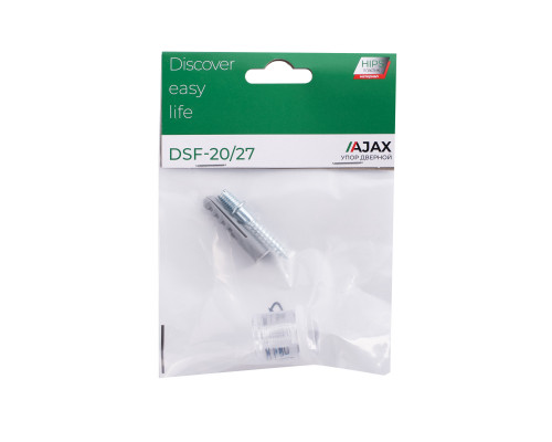Упор Ajax (Аякс) дверной DSF-20/27 INV прозрачный