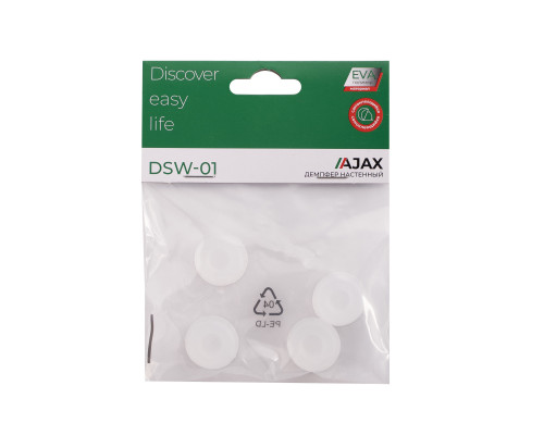 Демпфер Ajax (Аякс) настенный DSW-01 INV прозрачный