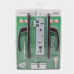 Корпус Ajax (Аякс) () цилиндровый в комплекте с ручкой KIT GATE-2585/24 BR коричневый