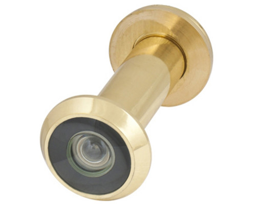 Глазок Armadillo (Армадилло) дверной противопожарный, оптика стекло DV-PRO 2/85-55/BR (DVG2) GP золото