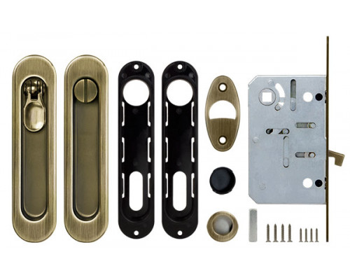 Набор Armadillo (Армадилло) для раздвижных дверей SH.LD152.KIT011-BK (SH011-BK) AB-7 бронза