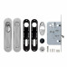 Набор Armadillo (Армадилло) для раздвижных дверей SH.LD152.KIT011-BK (SH011-BK) СP-8 хром