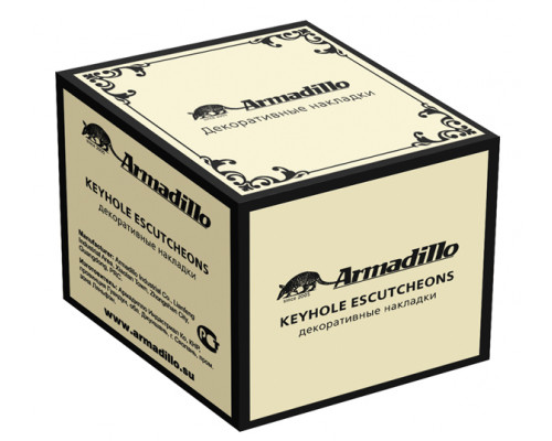 Накладка Armadillo (Армадилло) под цилиндр ET.R.CL55 (ET/CL) OB-13 античная бронза