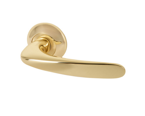 Ручка Armadillo (Армадилло) раздельная R.LD54.Pava (Pava LD42) GP/SG-5 золото/матовое золото TECH (кв. 8х140)