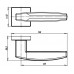 Ручка Armadillo (Армадилло) раздельная K.USQ52.ARC (ARC USQ2) SN/CP-3 матовый никель/хром