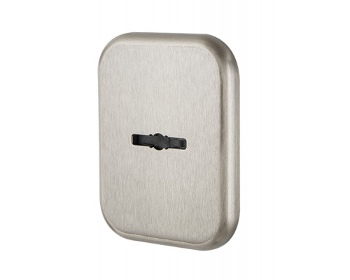 Декор. Armadillo (Армадилло) Квадратная накл. на сувальдный со шторкой PS-DEC SQ CT (ATC Protector 1) SN-3 Мат.никель