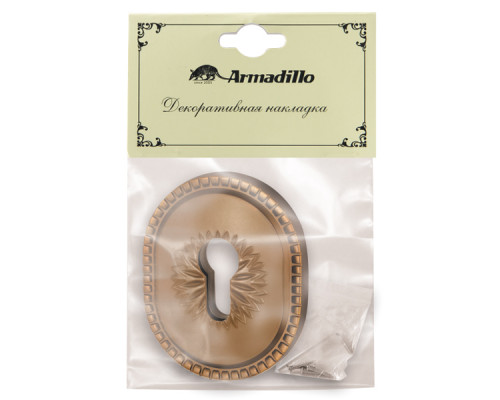 Накладка Armadillo (Армадилло) на цилиндр ESC.C.CL/OV (ET-DEC CL) BB-17 коричневая бронза