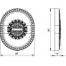 Накладка Armadillo (Армадилло) на сувальдный замок ESC.S-auto.CL/OV (PS-DEC CL) BB-17 коричневая бронза