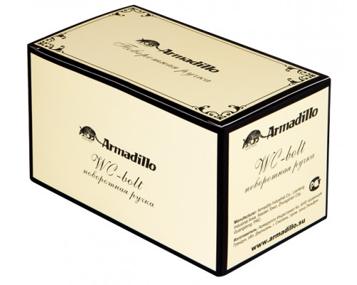 Ручка Armadillo (Армадилло) поворотная BKW8.R.CL55 (BKW8/CL) BB-17 коричневая бронза
