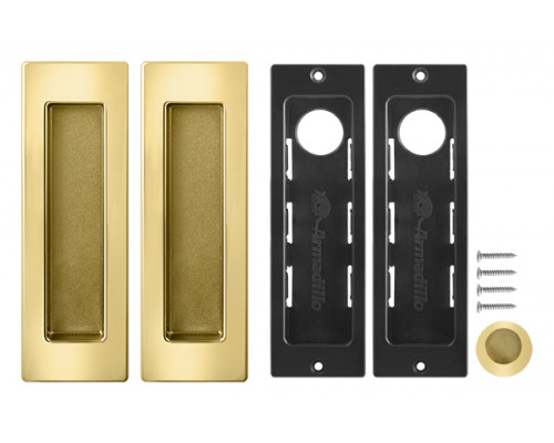 Ручка Armadillo (Армадилло) для раздвижных дверей SH.URB153.010 (SH010 URB) GOLD-24 золото 24К