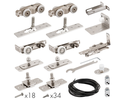 Комплект Armadillo (Армадилло) для телескопического открывания SLD.Comfort-PRO.SET5.telescope/80 (Comfort - PRO SET 5)
