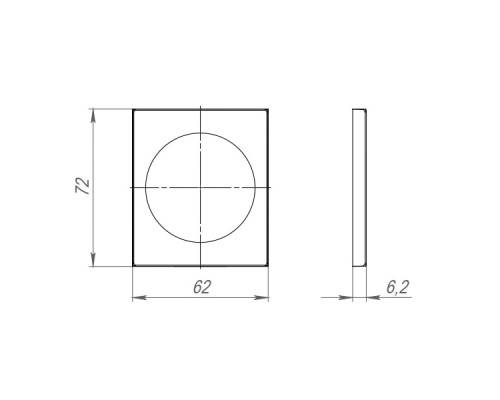 Декоративная Armadillo (Армадилло) накладка SLIM DS.RT01.08 BL черный