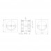 Ручка поворотная Armadillo (Армадилло) для раздвижных дверей SH.QUADRO55.BK8x2 BL-26 черный