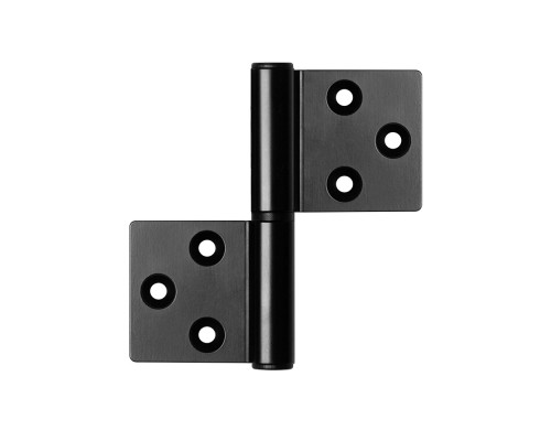 Петля Armadillo (Армадилло) универсальная флажковая FL.IN3800.UR BL черный