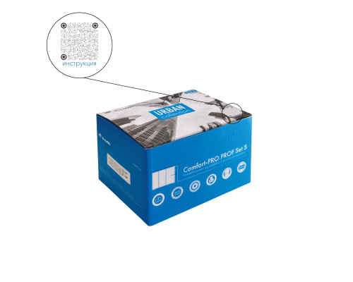 Комплект Armadillo (Армадилло) для профильных телескопических дверей SLD.Comfort-PRO.SET5.PROF telescope/80