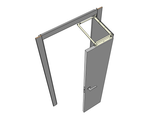 Складная Armadillo (Армадилло) система COMPACT 180.50.90 R INOX прав.