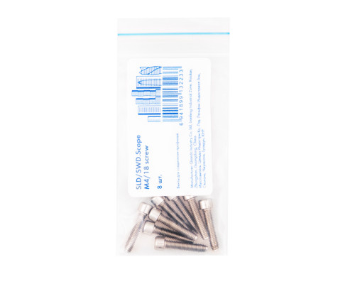 Винты Armadillo (Армадилло) для соединения профилей SLD/SWD.Scope М4/18 screw (8 pcs)