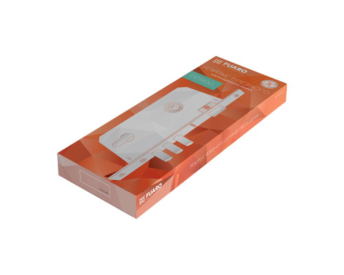 Корпус Fuaro (Фуаро) врезного замка с защёлкой DD900/C-45.85.3MR (900 3MR/CP W/B) CP хром