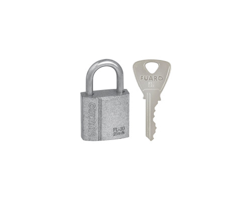 Замок Fuaro (Фуаро) навесной PL-PROTEC-3025 2key (PL-3025) англ. /блистер