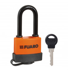 Замок Fuaro (Фуаро) навесной PL-WEATHER-3650 LS 3key (PL-3650 LS) удл. дужка, англ. /блистер
