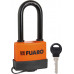 Замок Fuaro (Фуаро) навесной PL-WEATHER-3660 LS 3key (PL-3660 LS) удл. дужка, англ. /блистер