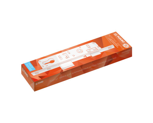 Корпус Fuaro (Фуаро) узкопрофильного замка с защелкой PROF153-20/85 (153-20/85) CP хром