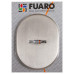 Накладка Fuaro (Фуаро) на сувальдный замок ESC.S-lift.SF/OV.476 (ESC 476) с шторкой AB зелёная бронза
